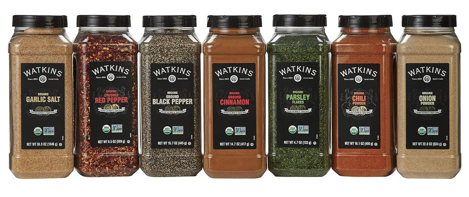 Watkins Gourmet Spice, Organic Ground Black Pepper, Bulk Food Service Size, 15.7 Oz (Pack Of 1)