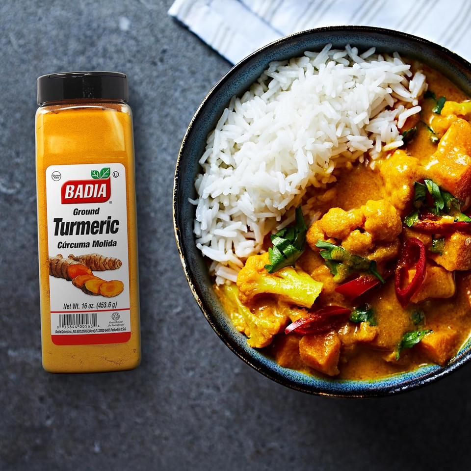 Badia Turmeric Ground, 16 Oz