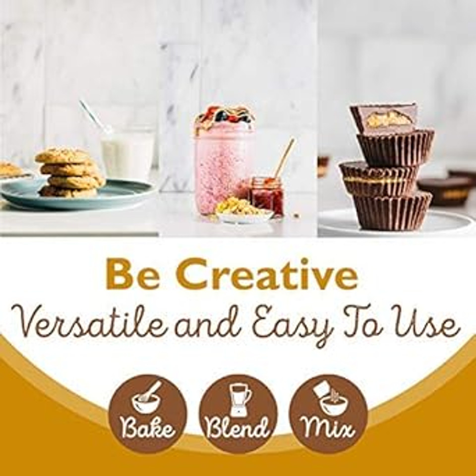 Pb2 Powdered Peanut Butter Bundle - Original Pb2 And Cocoa Pb2 Peanut Butter Powder (Two 16Oz Jars)