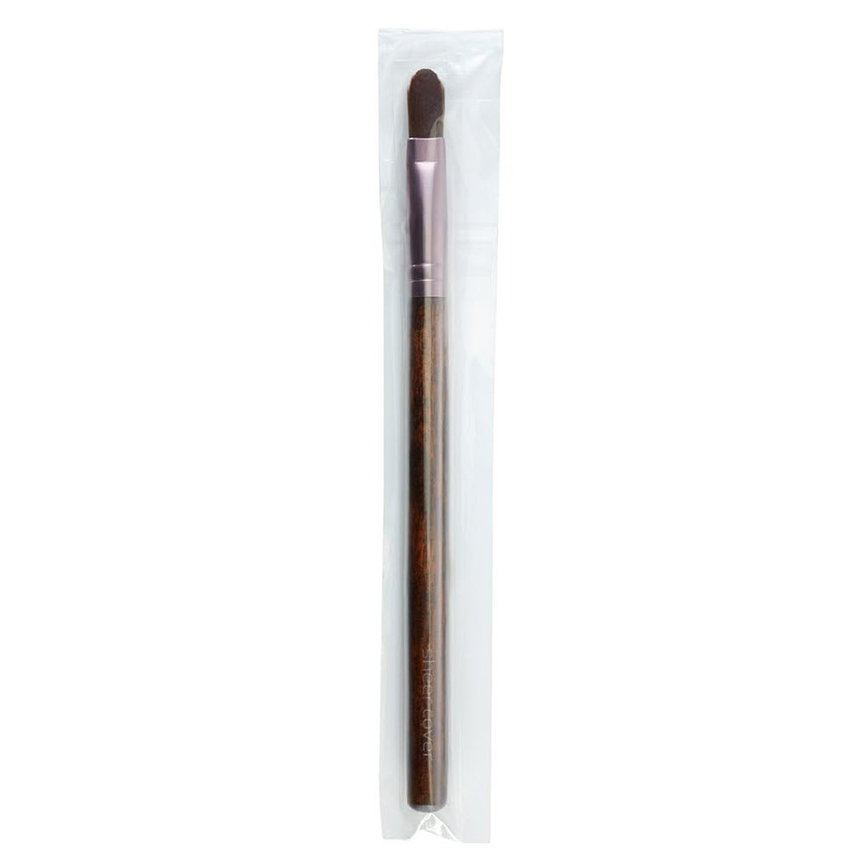Sheer Cover Studio – Conceal and Brighten Highlight Trio – Two-Toned Concealers – Shimmering Highlighter – Medium/Tan Shade – With FREE Concealer Brush – 3 Grams