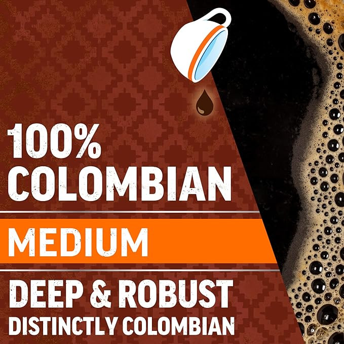 Maxwell House Medium Roast 100% Colombian Ground Coffee, 24.5 oz. Canister