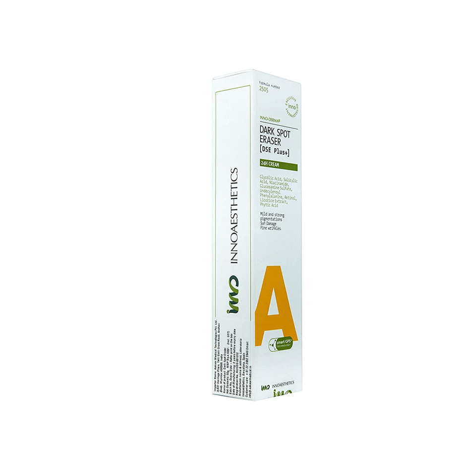INNOAESTHETICS Dark Spot Eraser 24H Cream [DSE Plus+] Daily Treatment for Facial Brown Spots