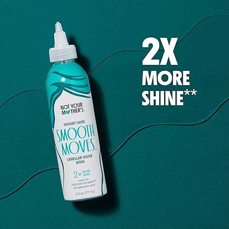 Not Your Mother's Smooth Moves Instant Shine Lamellar Water Hair Rinse - 6 fl oz Squeezable Bottle - Berry Vanilla Scent