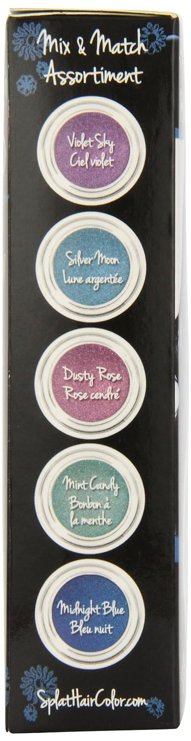 Splat Hair Chalk Instant Vibrant Color Midnight Blue