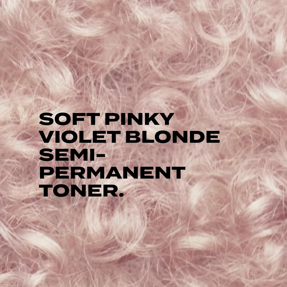 Bleach London Pearlescent Toner Kit: Neutralise Yellows & Achieve Pearly Blonde Colour, Ammonia-Free Semi-Permanent Toner For Bleached Blonde Hair, Includes Colourant, Developing Lotion, And Mask