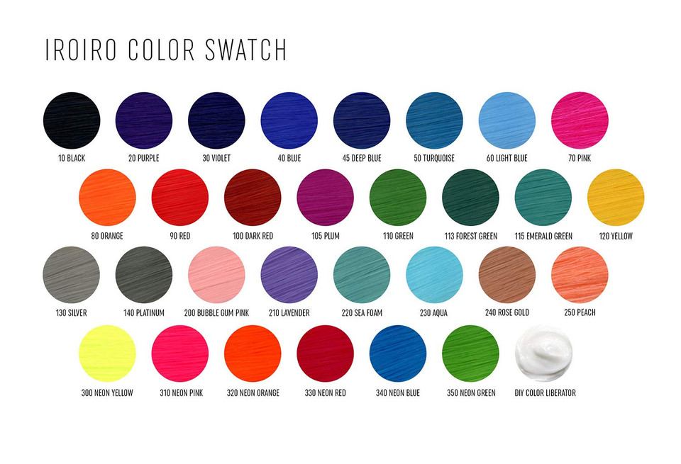 Iroiro 220 Seafoam Premium Natural Semi Permanent Hair Color 220 Seafoam