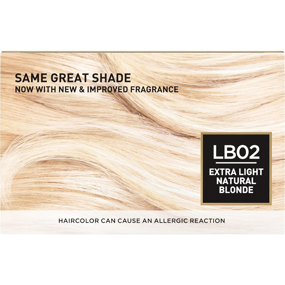 L'Oreal Paris Superior Preference Fade-Defying + Shine Permanent Hair Color, Lb02 Extra Light Natural Blonde, Pack Of 1, Hair Dyelb02 Extra Light Natural Blonde1 Count (Pack Of 1)