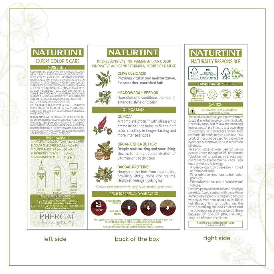 Naturtint Permanent Hair Color 5R Fire Red (Previously 9R) (Pack Of 1), Ammonia Free, Vegan, Cruelty Free, Up To 100% Gray Coverage, Long Lasting Results9R Fire Red1 Count (Pack Of 1)