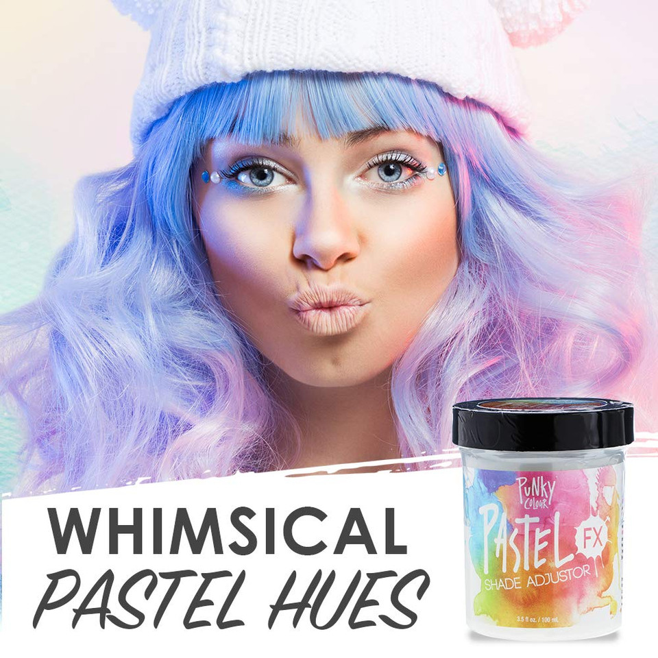 Punky Pastelfx Shade Adjustor Semi Permanent Conditioning Hair Color, Vegan, Ppd And Paraben Free, Lasts Up To 25 Washes, 3.5Ozpunky Pastelfx Shade Adjustor Punky Pastelfx Shade Adjustor Semi Permanent Conditioning Hair Color, Vegan, Ppd And Paraben Free, Lasts Up To 25 Washes, 3.5Ozpunky Pastelfx Shade Adjustor