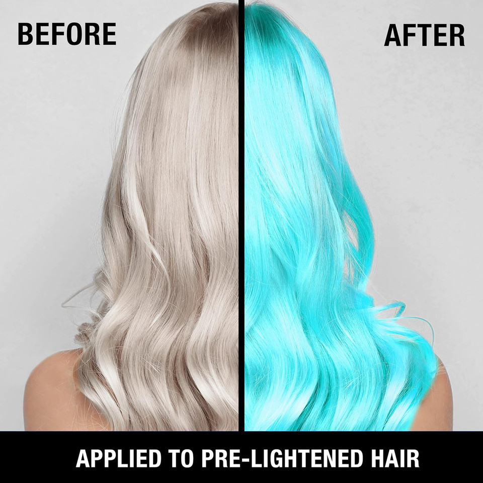 Pure Blends Tempted Semi Permanent Direct Hair Dye Pigment | Stain With Vivid Tones | For Color Treated Hair | Keratin Infused & Cruelty Free | Sulfate Free Sodium Chloride Free Ppd & Paraben Freeteal