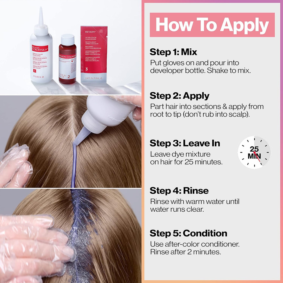 Revlon Permanent Hair Color Colorsilk Digitones With Keratin, 79D Electric Blue (Pack Of 1)