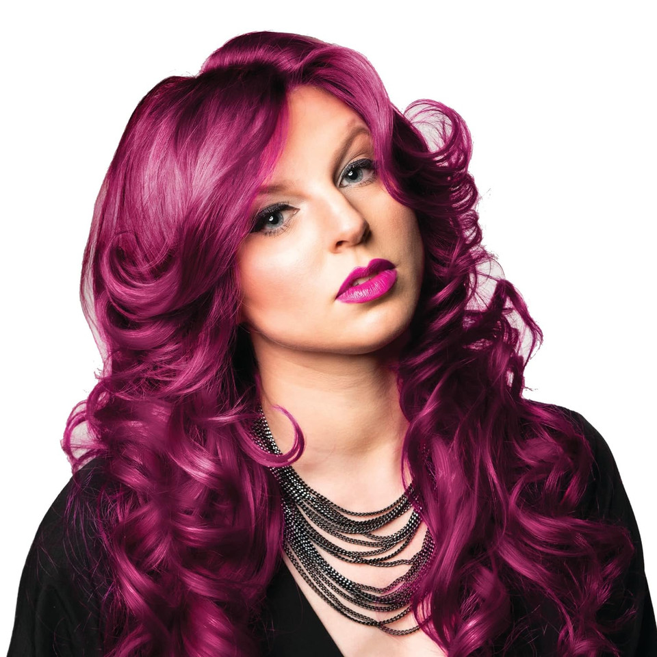 Splat Midnight Magenta Semi-Permanent Hair Color Kit No Bleach, Vegan, Cruelty Freemidnight Magenta6 Fl Oz (Pack Of 1)