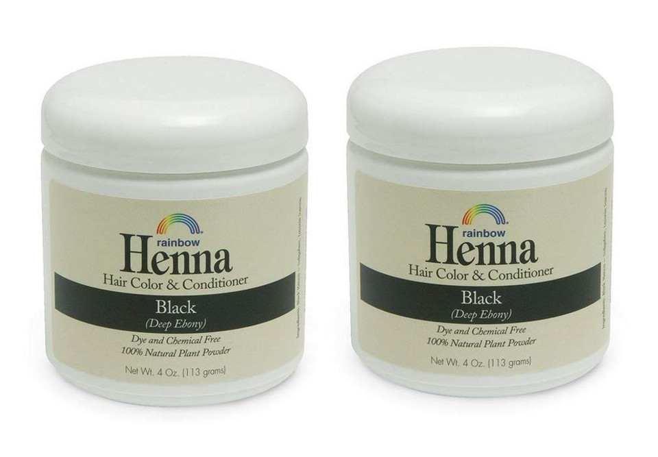 Rainbow Research Henna Persian Black 4 Oz, 2 Packblack