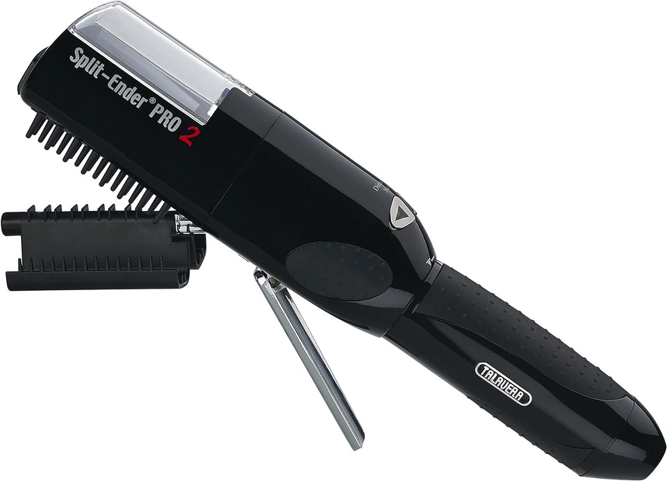 Split Ender Pro 2 Hair Breakage Tool Automatic Cut Split End Remover Hair Trimmer Clipper For Dry, Damaged And Brittle Split Ends For Men & Women Repairing Treatment - Blackblack