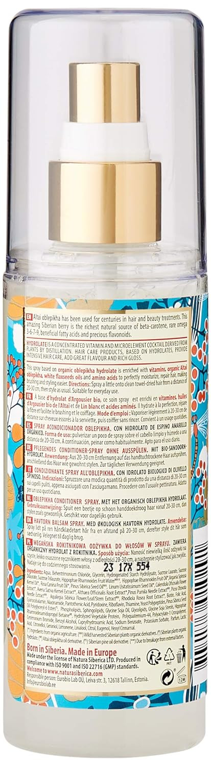 Natura Siberica Professional Oblepikha Conditioning Spray Leave-In 125Ml