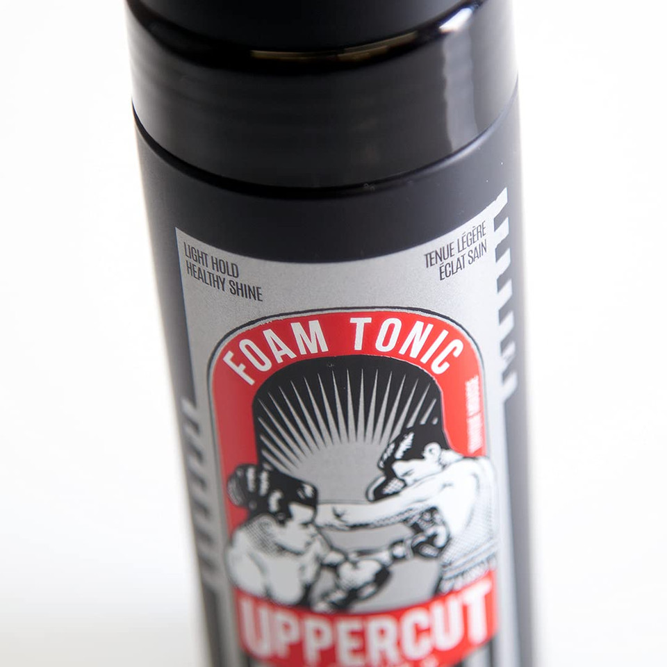 Uppercut Deluxe Styling Foam Tonic, Light Hold, Low Shine, 5 Fl. Oz