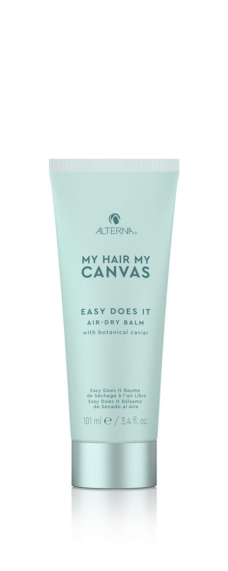 Alterna My Hair My Canvas Easy Does It Air Dry Balm, 3.4 Fl Oz | Vegan | Lightweight, Frizz Control Helps Enhance Natural Styles | Sulfate Free