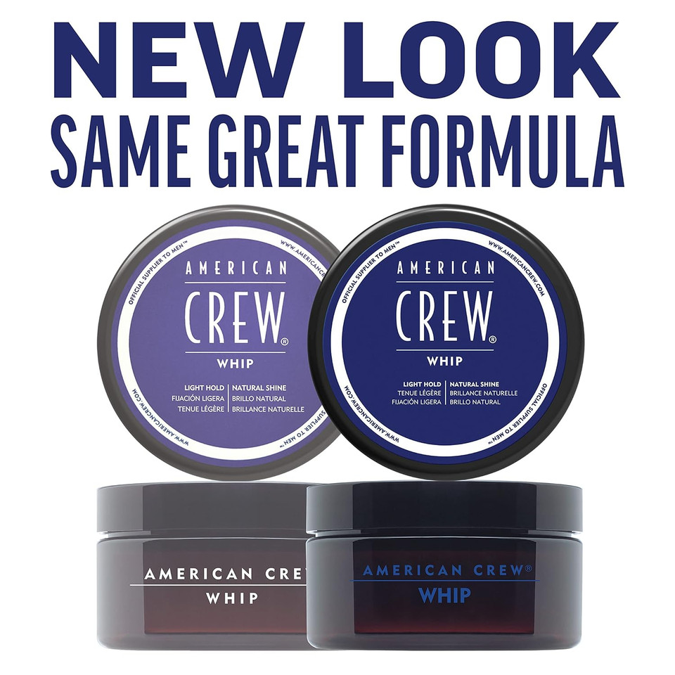 American Crew Men'S Whip Styling Cream, Like Hair Gel With Light Hold & Natural Shine, 3 Oz (Pack Of 1) American Crew Men'S Whip Styling Cream, Like Hair Gel With Light Hold & Natural Shine, 3 Oz (Pack Of 1)