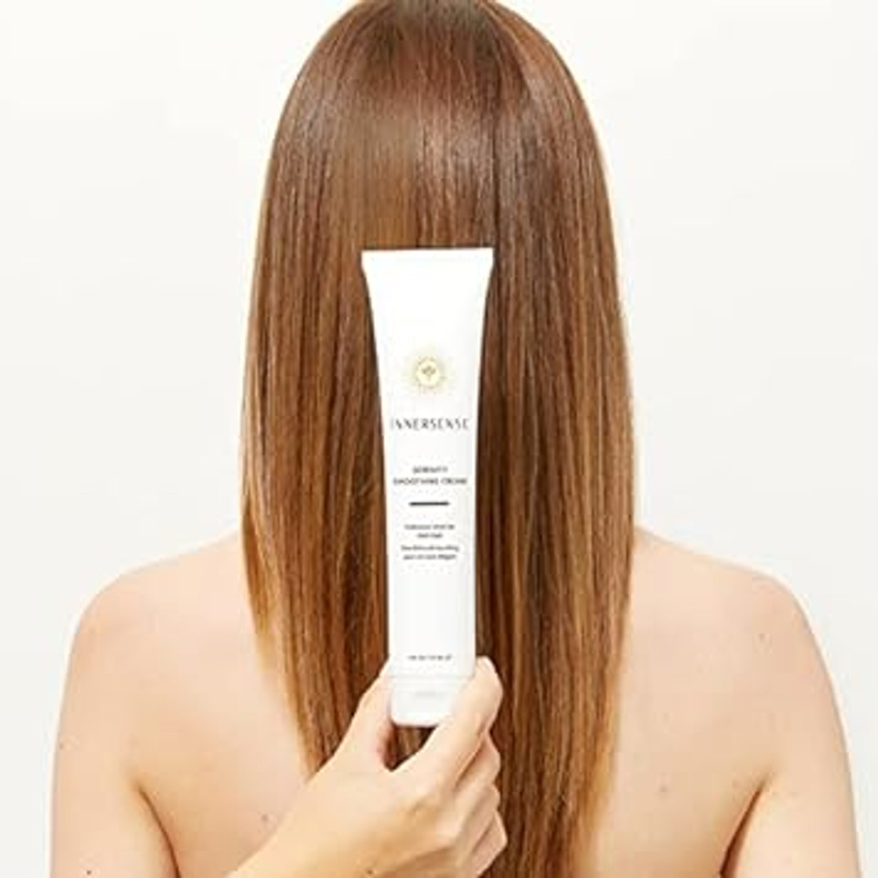 Innersense Organic Beauty - Natural Serenity Smoothing Hair Cream | Non-Toxic, Cruelty-Free Haircare (6 Oz | 177 Ml)6 Fl Oz (Pack Of 1)
