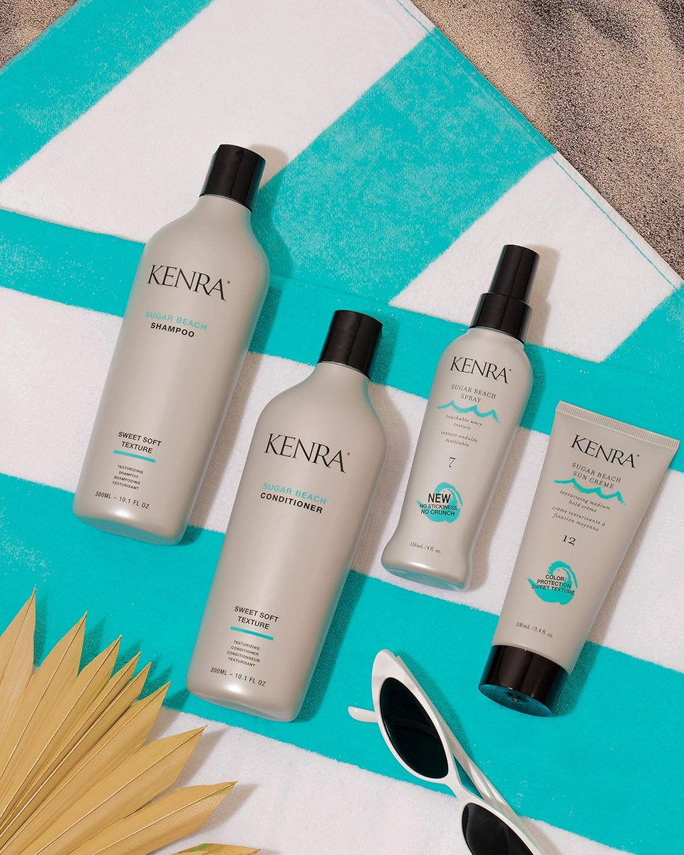 Kenra Sugar Beach Sun Crã£Â¨Me | Texturizing Crã£Â¨Me | Provides Sun Protection Against Color Fading | Helps Prevent Damage By Giving Hair Moisture | All Hair Types