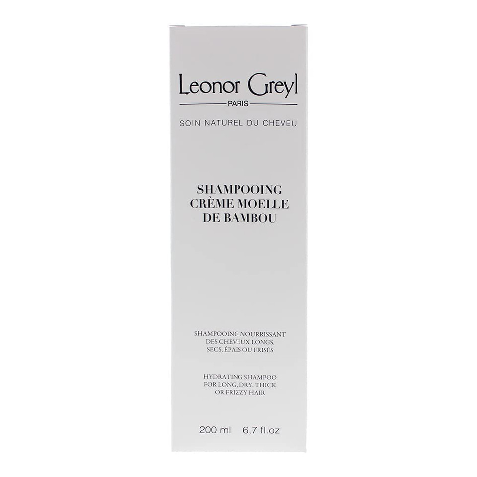 Leonor Greyl Paris - Shampooing Creme Moelle De Bambou - Hydrating Shampoo For Long, Dry, Or Frizzy Hair - Natural Anti-Frizz Shampoo (6.7 Fl Oz)