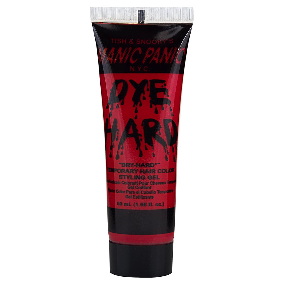 Manic Panic Vampire Red Hair Color Gel - Dye Hard - Temporary Washable, Red Hair Styling Gel For Kids & Adultsvampire Red
