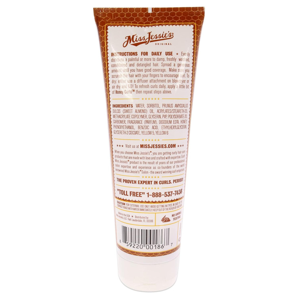 Miss Jessie'S Honey Curls Unisex Emulsion 8.5 Oz