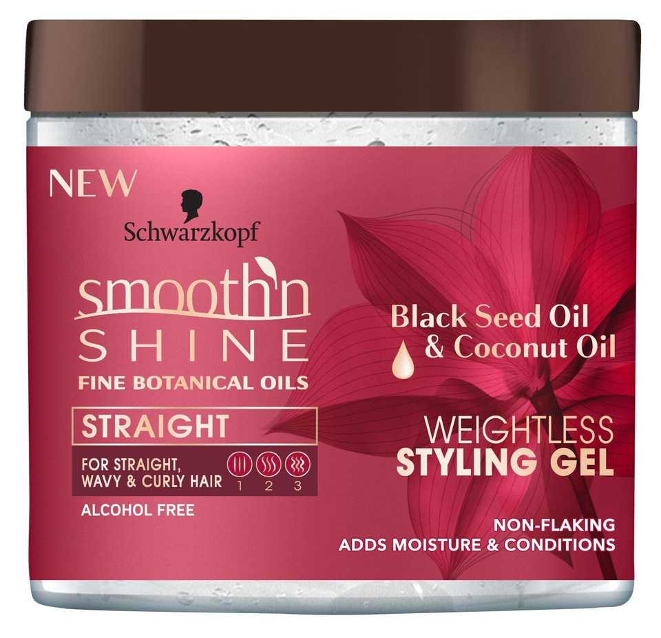 Smooth N Shine Straight Gel Weightless 16 Ounce Jar (473Ml)