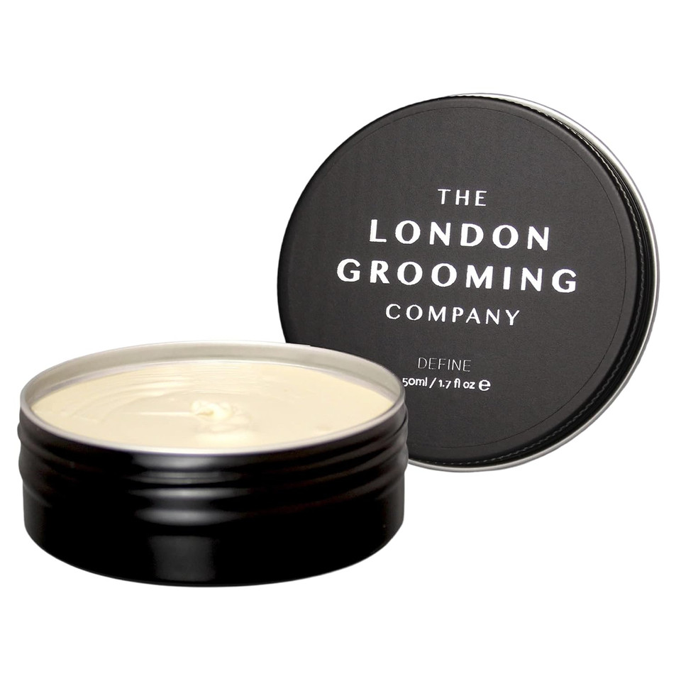 The London Grooming Company Define For Men | Strong All-Day Hold | Low Sheen Finish | Easy To Wash Out | 1.7 Fl Oz (50Ml)