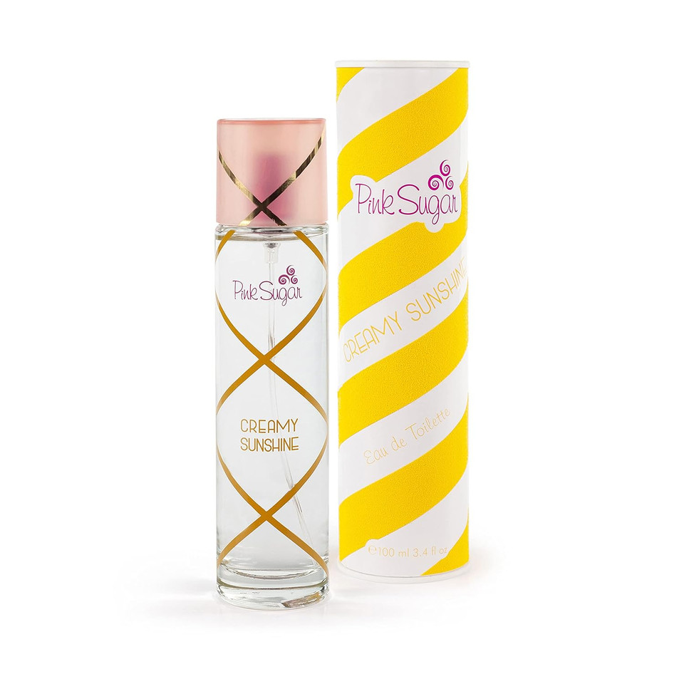Pink Sugar Creamy Sunshine Eau De Toilette Perfume For Women, 3.4 Fl. Oz