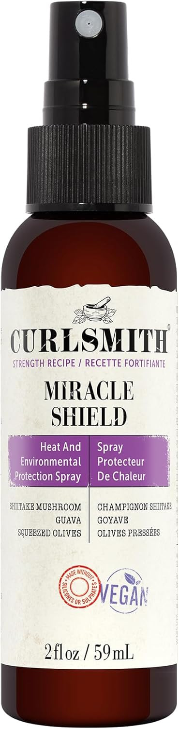 Curlsmith - Miracle Shield, Protein-Rich Hair Protection Spray for All Curl and Hair Types (59ml/2 fl oz)