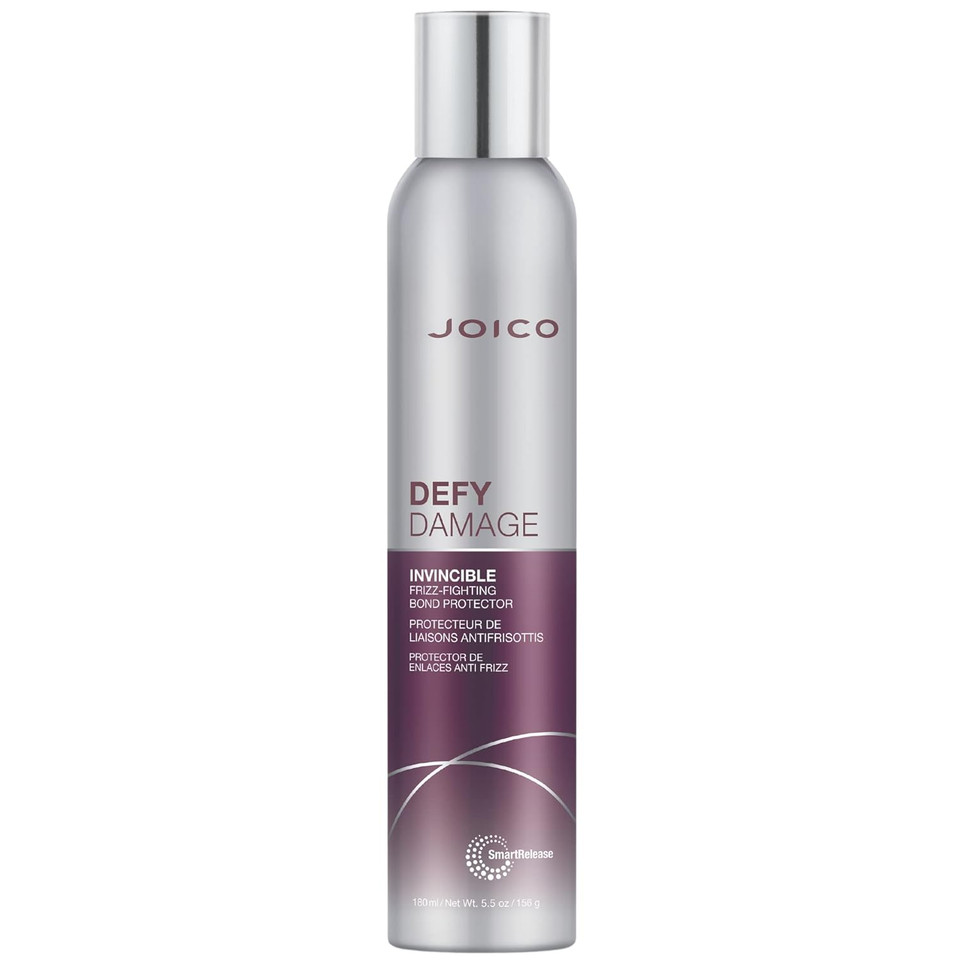 Joico Defy Damage Invincible Frizz-Fighting Bond Protector | 24 Hour Frizz Protection | Thermal Heat & Humidity Protection | Boost Shine | Reduce Breakage | Leave-In Spray | 180Ml