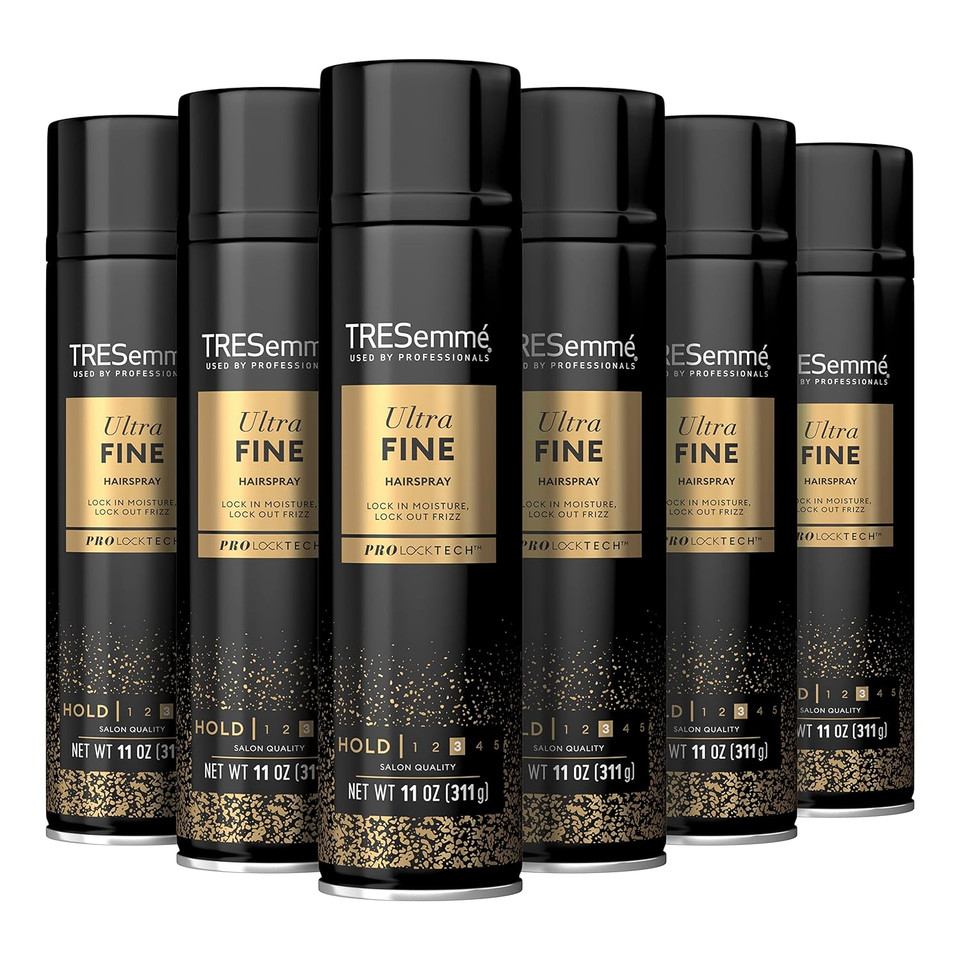 Tresemmã£Â© Ultra Fine Mist Hairspray Pack Of 6 For 24-Hour Frizz Control With Pro Lock Tech 11 Oz11 Ounce (Pack Of 6)