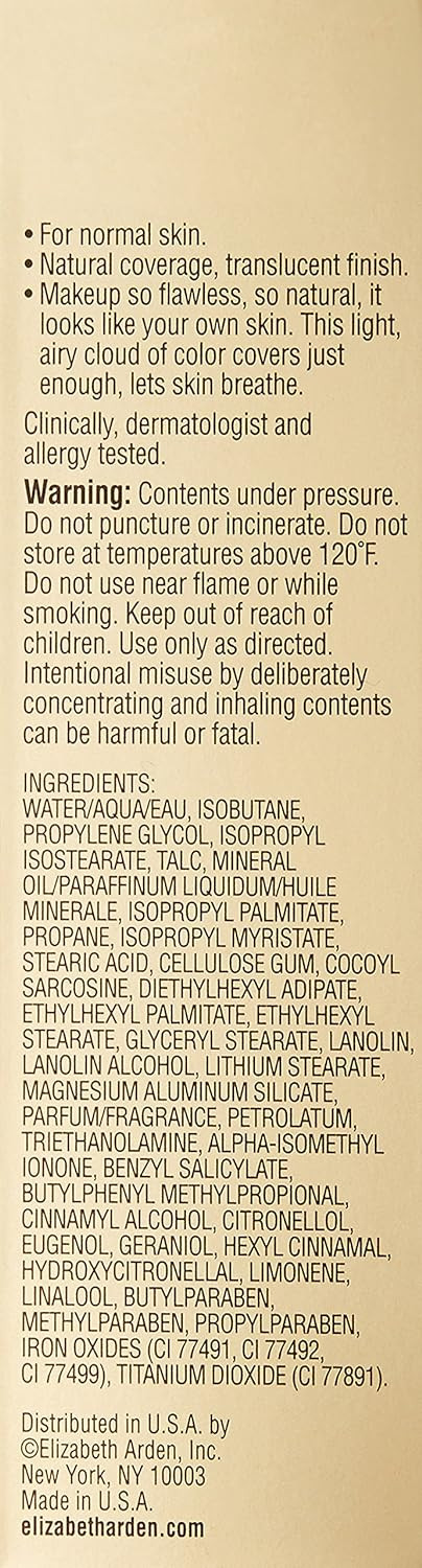 Elizabeth Arden Flawless Finish Mousse Makeuphoney