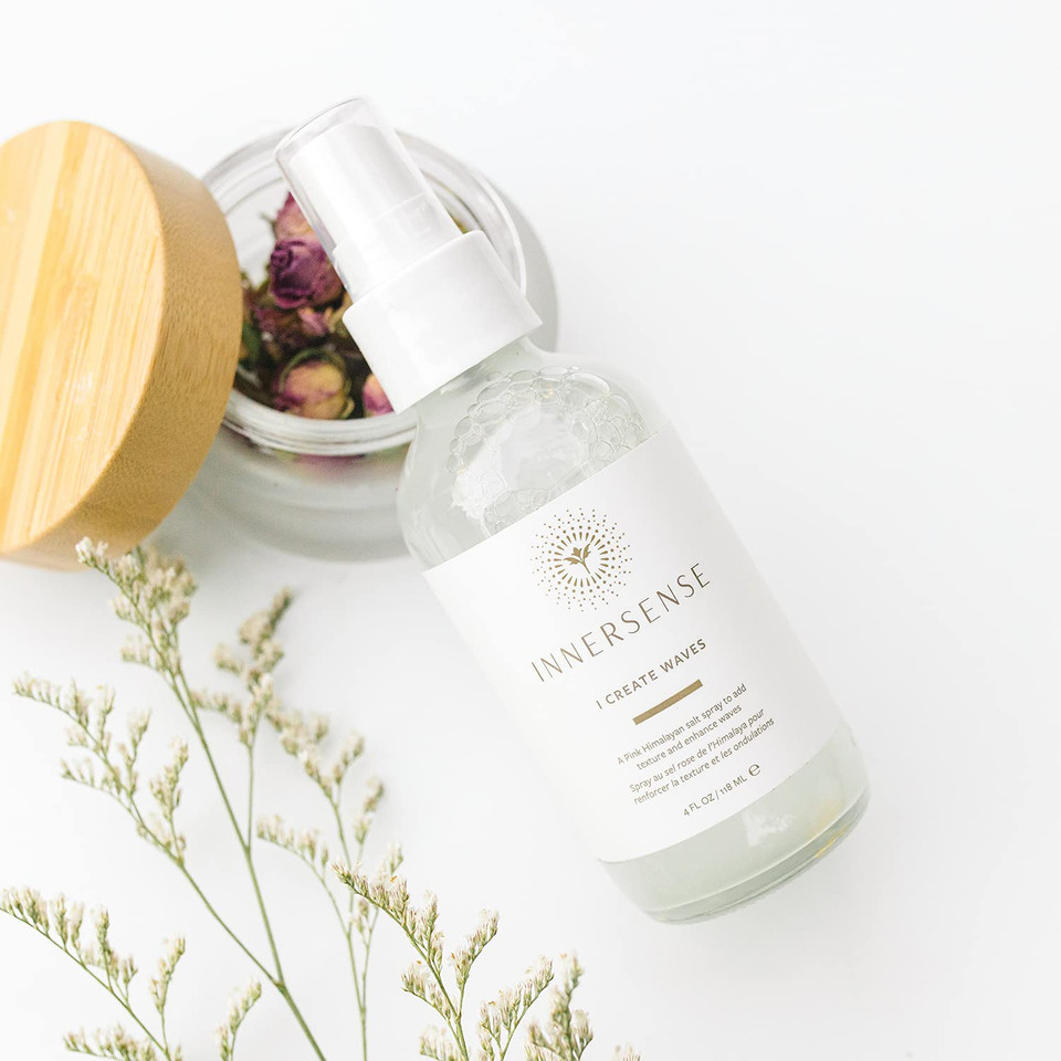 Innersense Organic Beauty - Natural I Create Waves Pink Himalayan Salt Spray | Non-Toxic, Cruelty-Free, Clean Haircare (4Oz)4 Fl Oz (Pack Of 1)