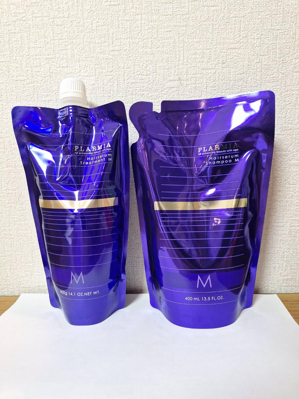 Milbong Puramia Heaseramu Shampoo M 400Ml Treatments M 400G Refill Set