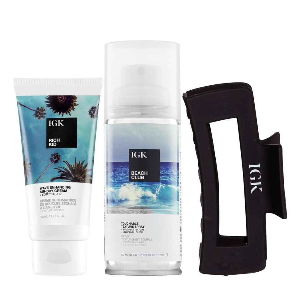 Igk Out Of Office Wave Enhancing Travel Kit