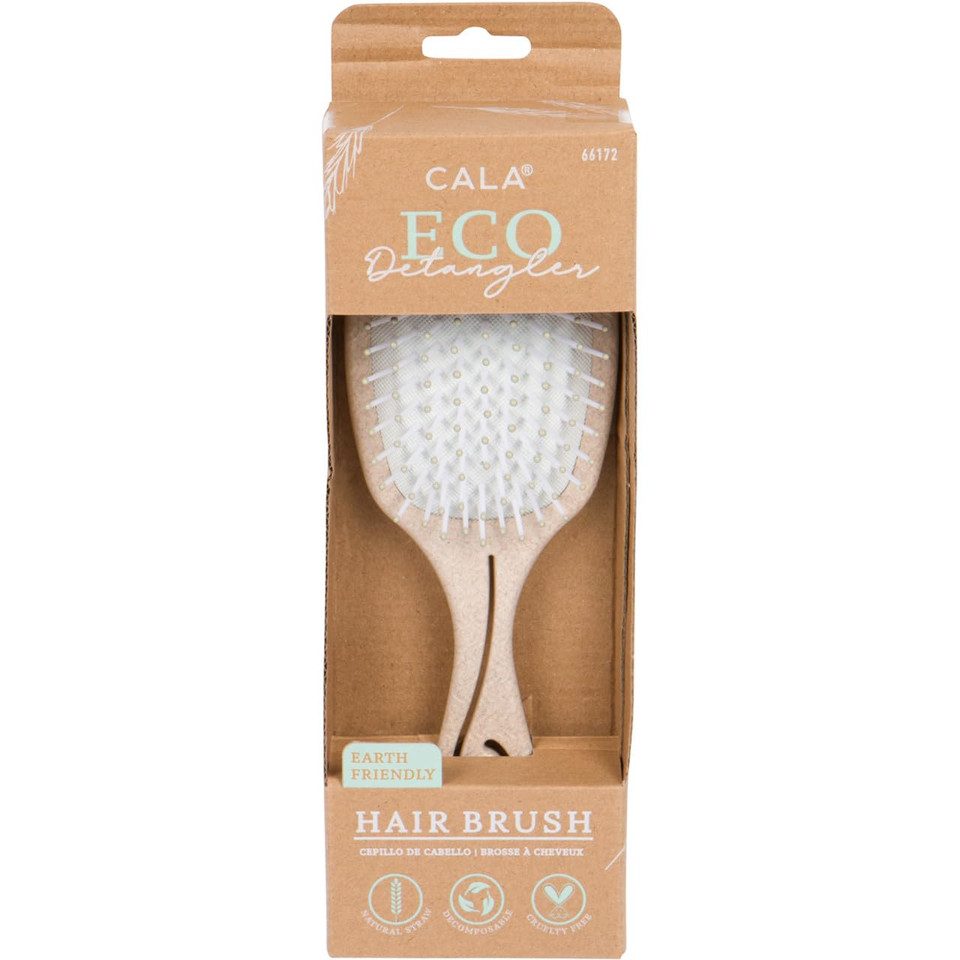 Eco Detangler Paddle Brush: Earth