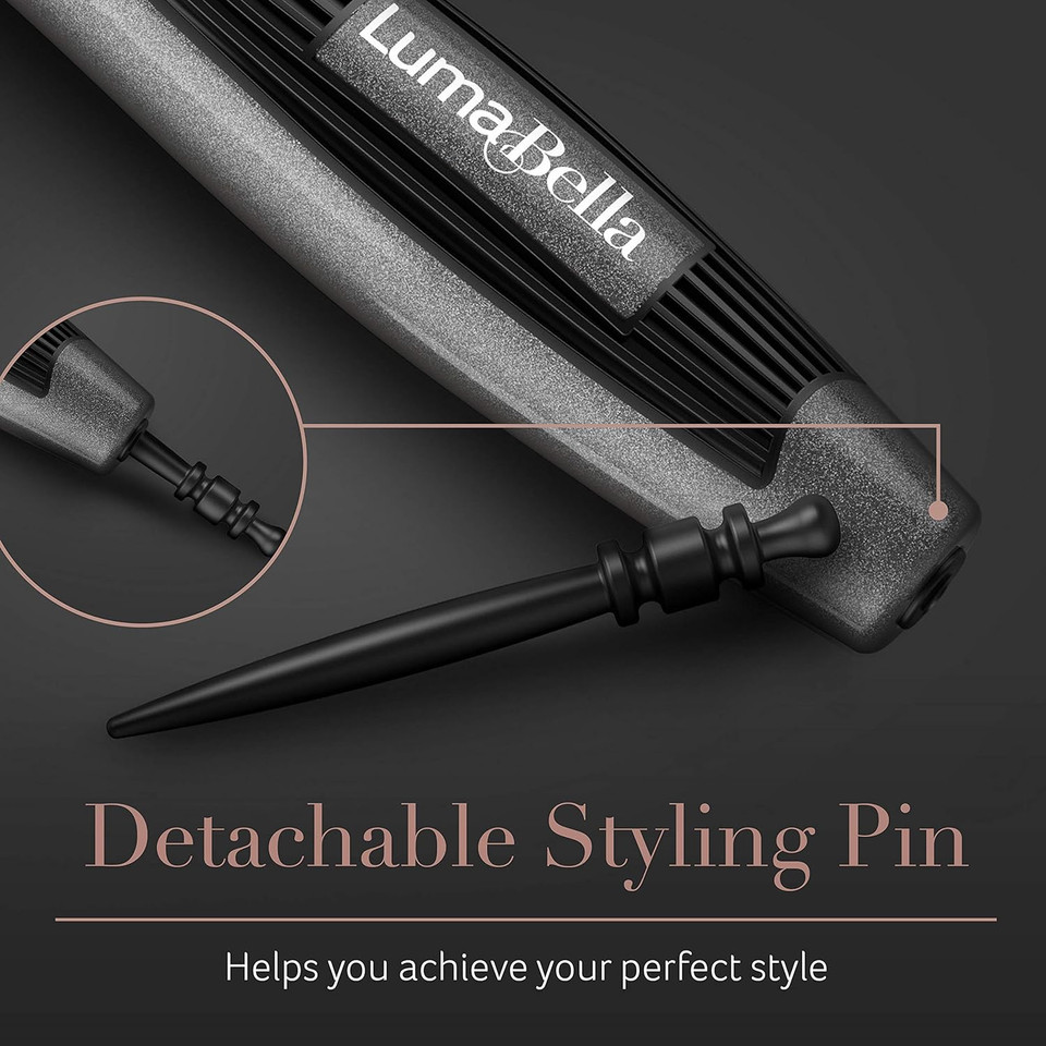 Lumabella Paddle Brush With Keratin Micro-Conditioners