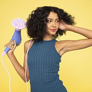 Flower Beauty Ionic Pro Dryer Diffuser - Dryer Attachment For Defined Curls & Faster, More Even Hair Drying - For Use With Flower Hair Dryer