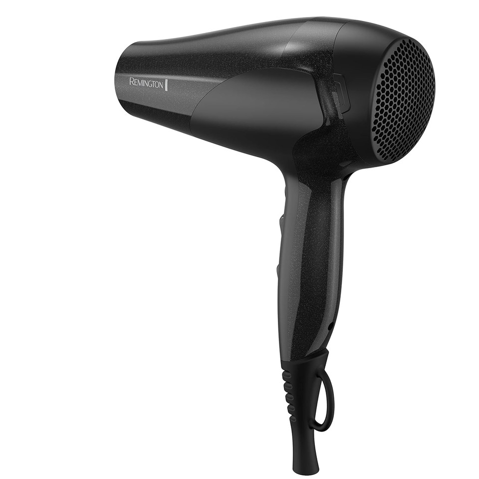 Remington Damage Protection Hair Dryer With Ceramic + Ionic + Tourmaline Technology, Black, 3 Piece Setblack