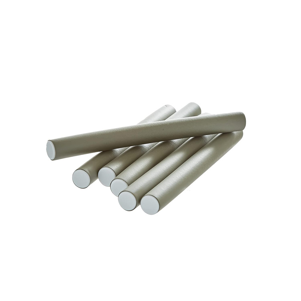 Red By Kiss Flexi Rods - Heatless Hair Curler For 90S Glamorous Bouncy Curls Beach Waves, No Slips, Sleep Styler (7" Length, 11/16" Diameter)