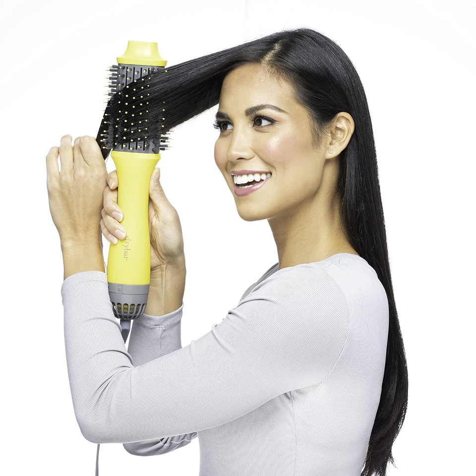 Drybar The Double Shot Oval Blow-Dryer, lightweight, Yellow