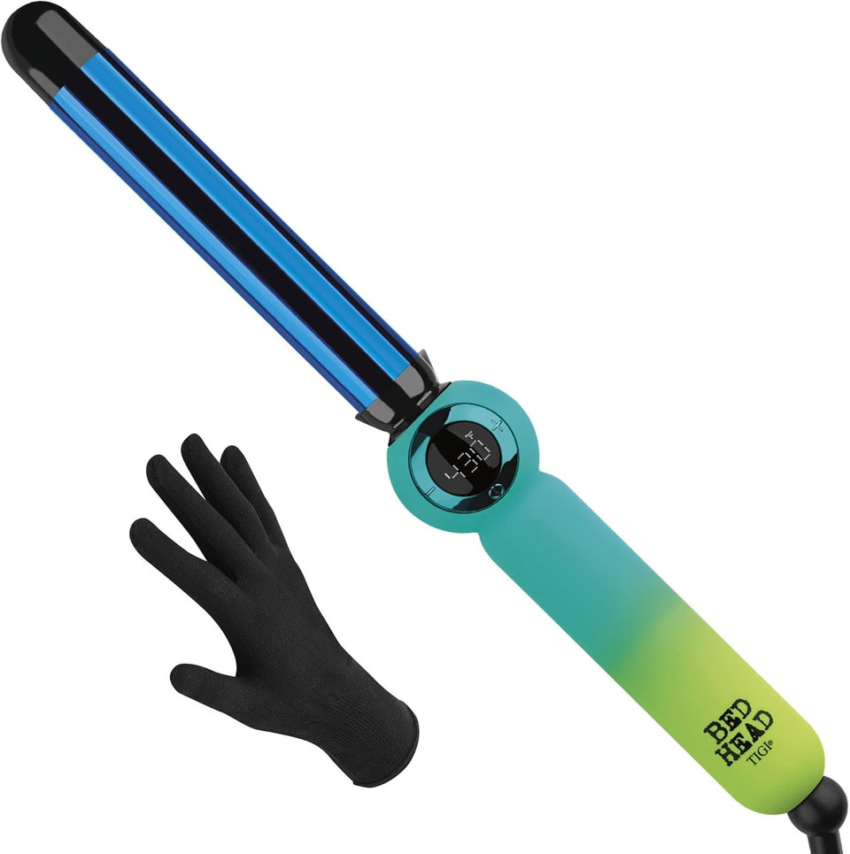 Bed Head Twirl Junkie Digital Curling Wand | Tight Curls And Waves, (1 In)