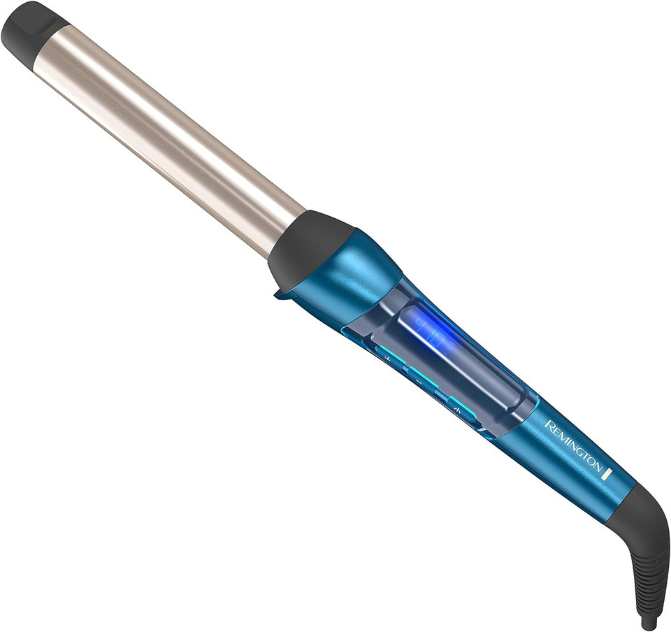 Remington Pro 1" Straight Barrel Curling Wand With Silk Ceramic Technology - Ci9625Clblue Straight Barrel
