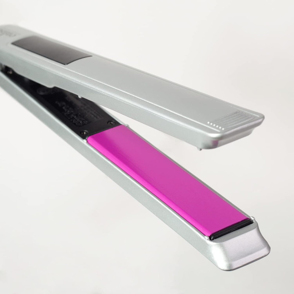 Calista Stylevibe Hair Straightener, Vibrating Flat Iron, Dry Hair Styling Iron, Tourmaline Ionic Ceramic Technology