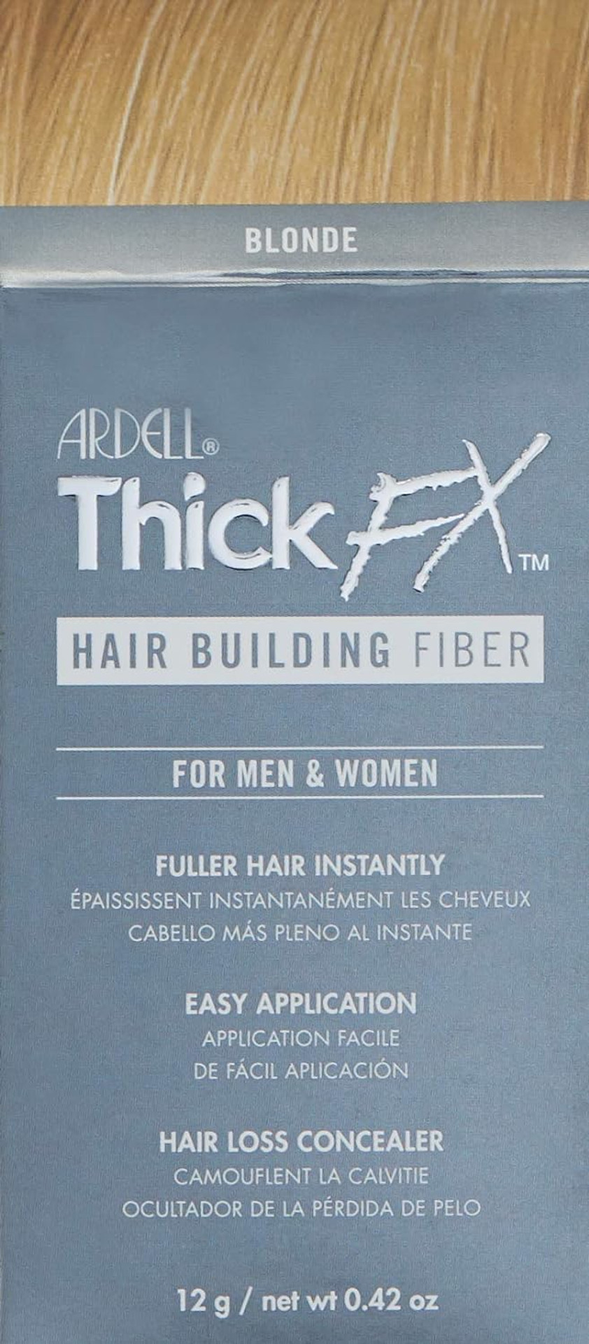 Ardell Thick Fx Blonde Hair Building Fiber For Fuller Hair Instantly, 0.42 Ozblonde