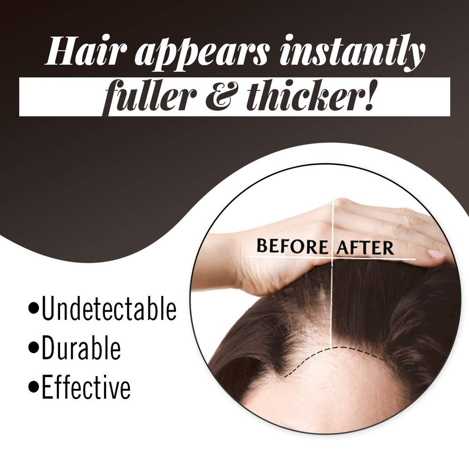 Ardell Thick Fx Dark Brown Hair Building Fiber For Fuller Hair Instantly, 0.42 Ozdark Brown