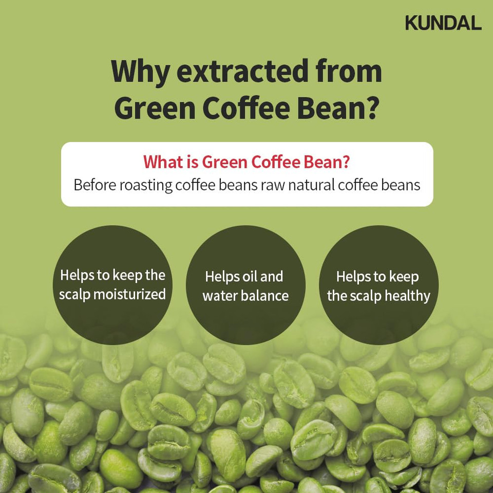 Kundal White Musk Anti-Hair Loss Caffeine Scalp Care Deep Cleansing Shampoo X2 Bottles 300Ml