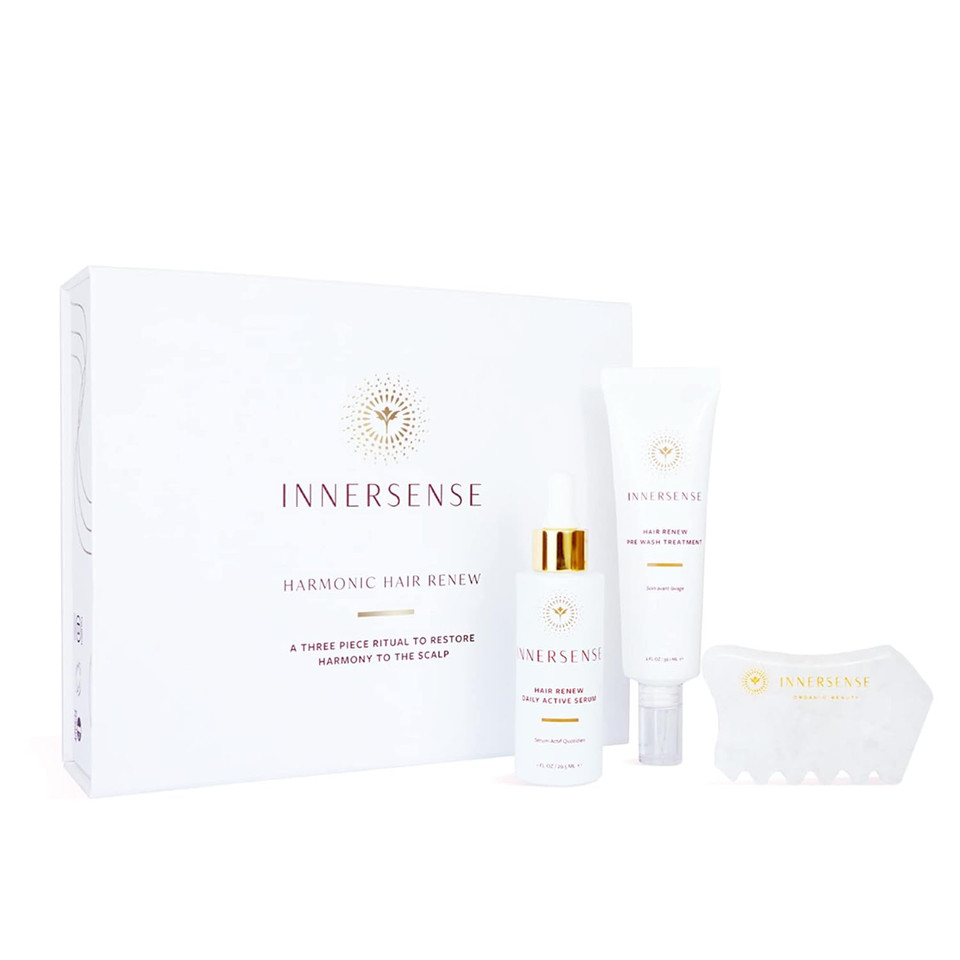 Innersense Organic Beauty - Natural Hair Renew Scalp Care Set | 3 Piece Kit For Optimal Hair Growth Innersense Organic Beauty - Natural Hair Renew Scalp Care Set | 3 Piece Kit For Optimal Hair Growth